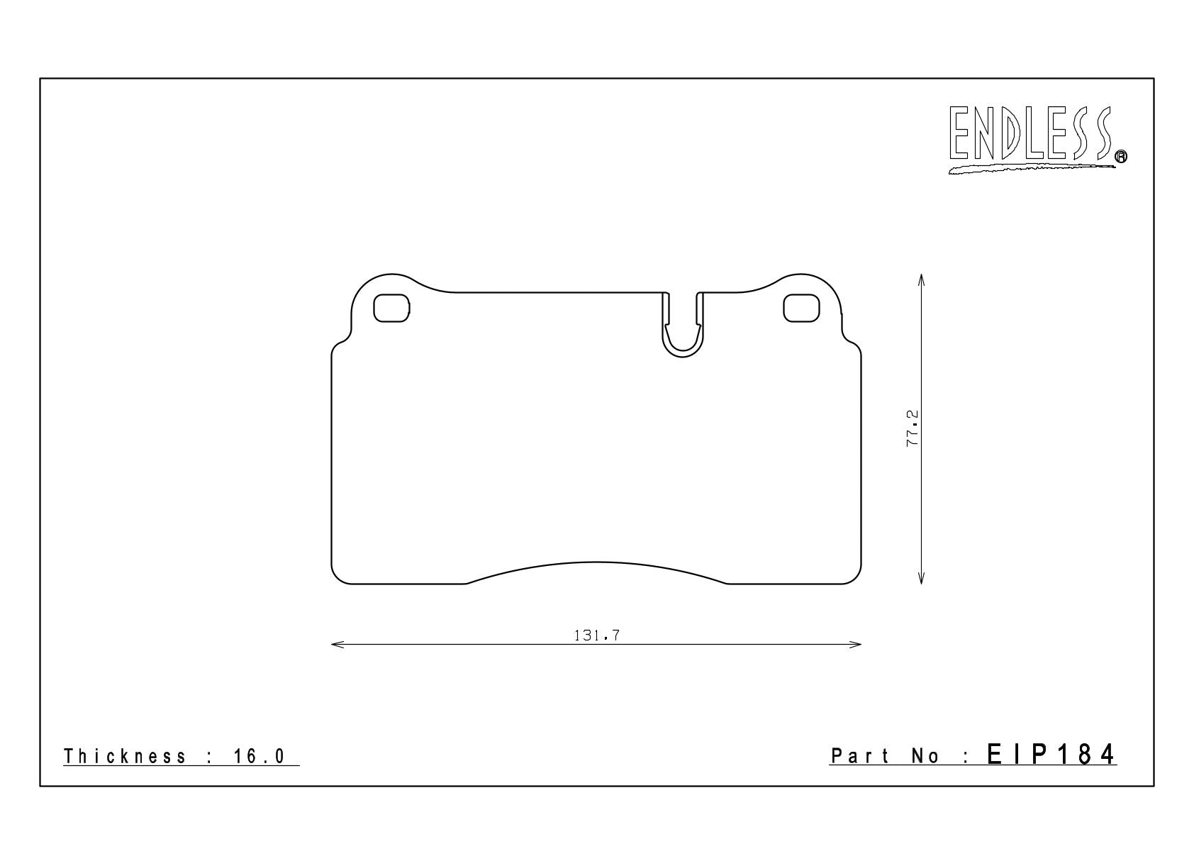 EIP184 Hinterachse 360x32mm