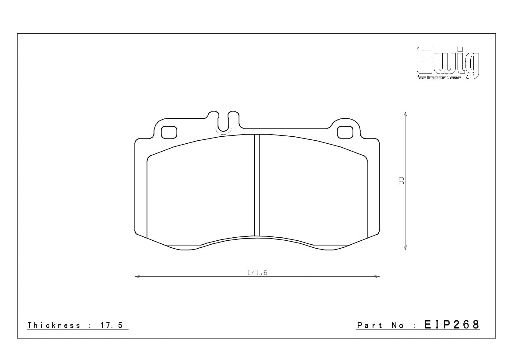 EIP268 front axle