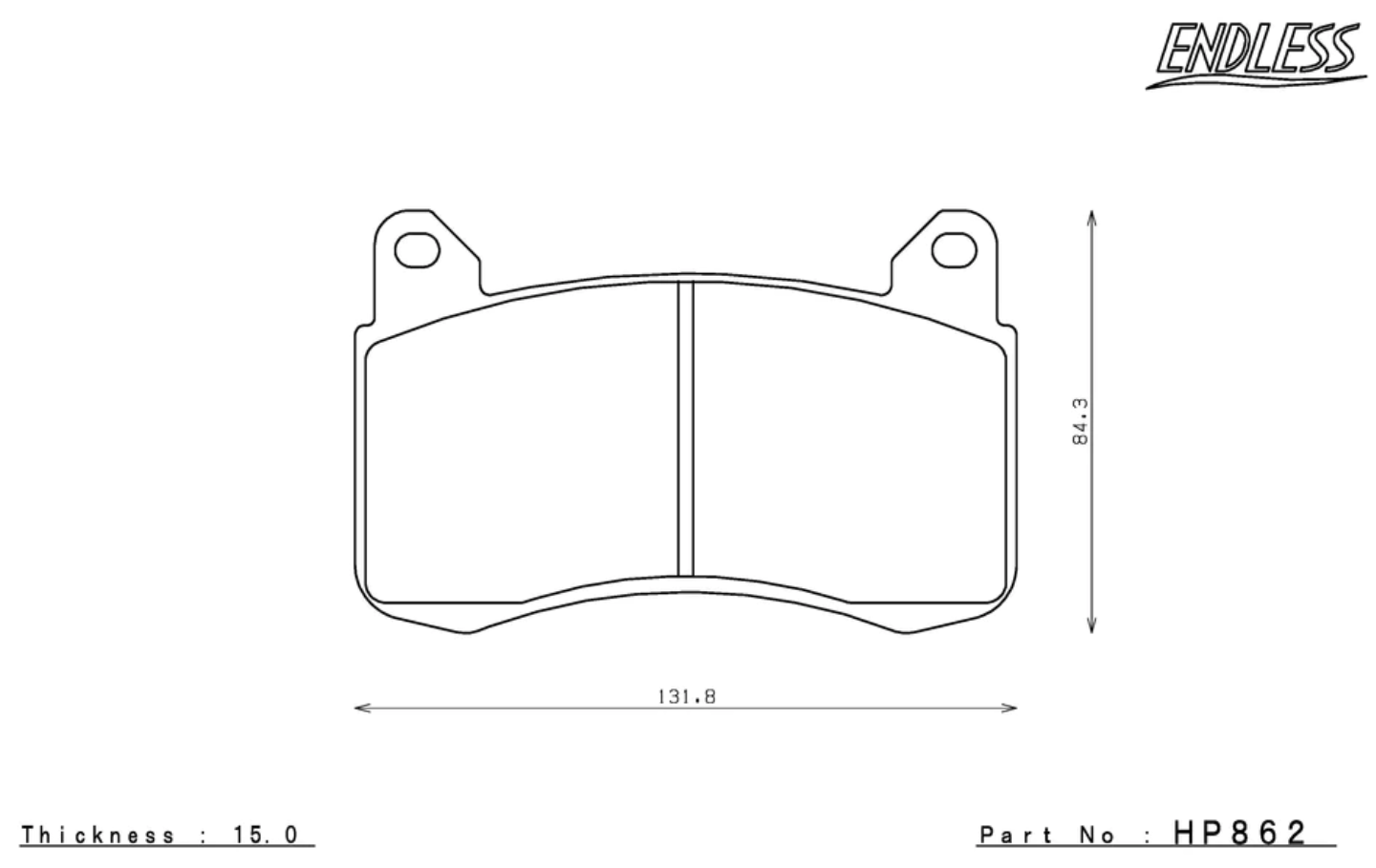 HP862 front axle