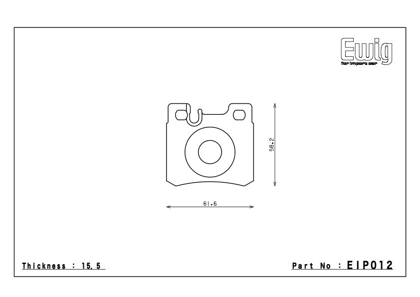 EIP012 rear axle