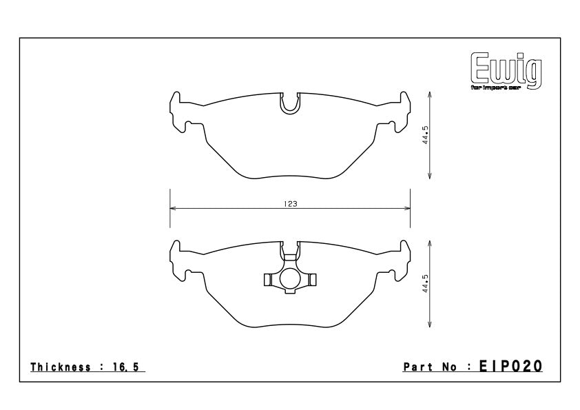 EIP020 rear axle