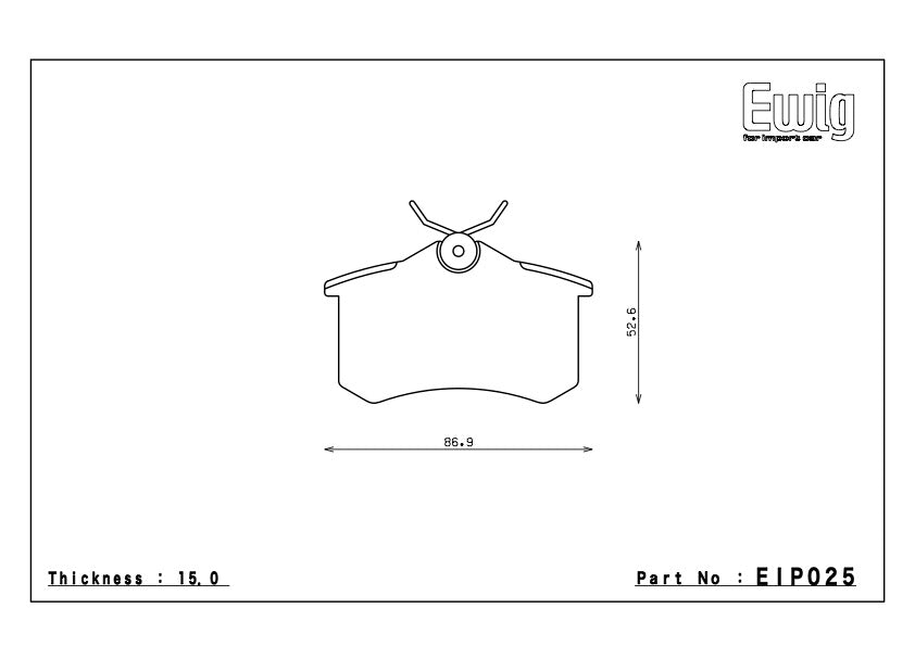 EIP025 rear axle