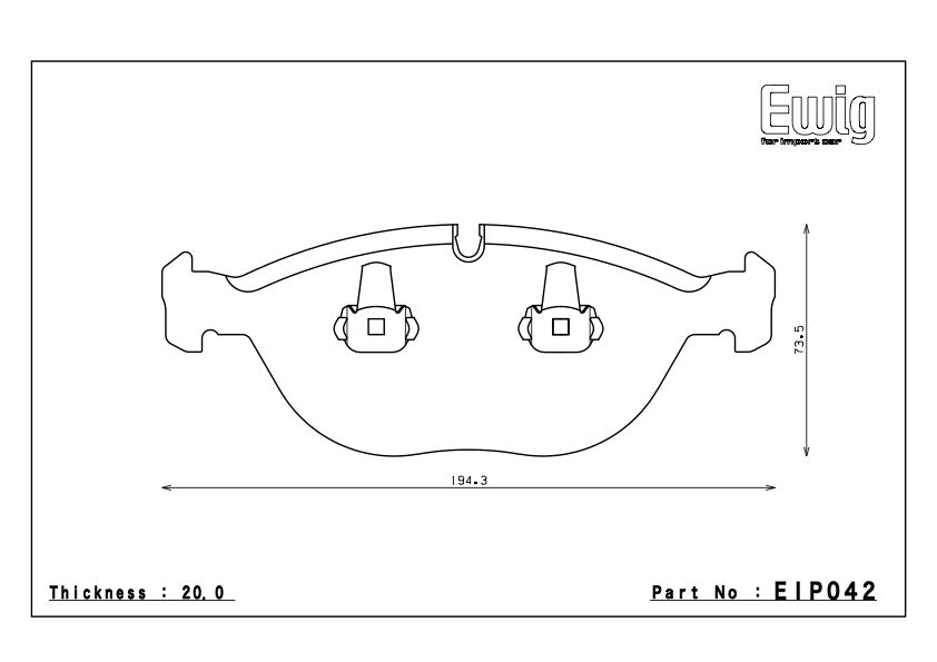 EIP042 front axle