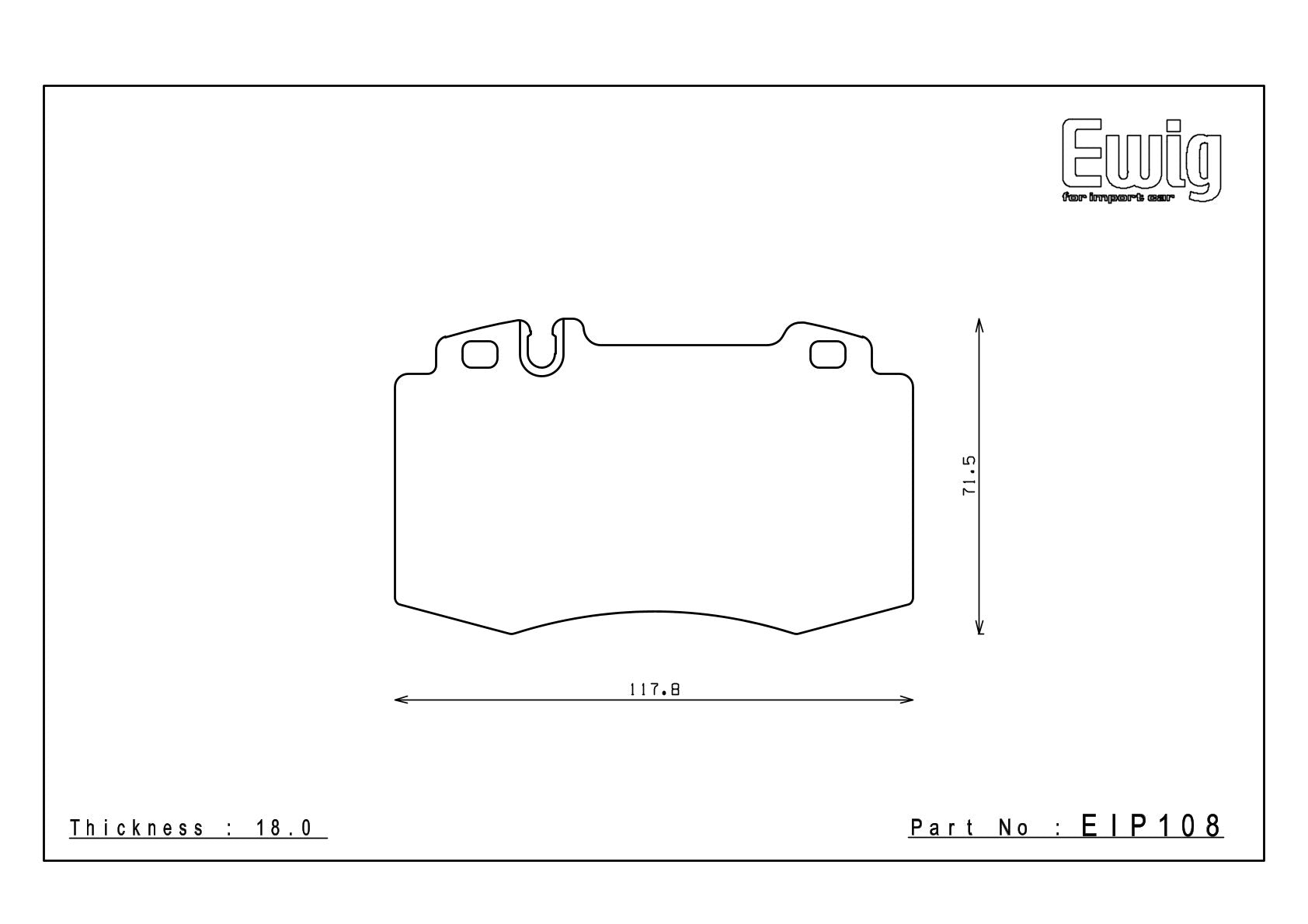 EIP108 front axle