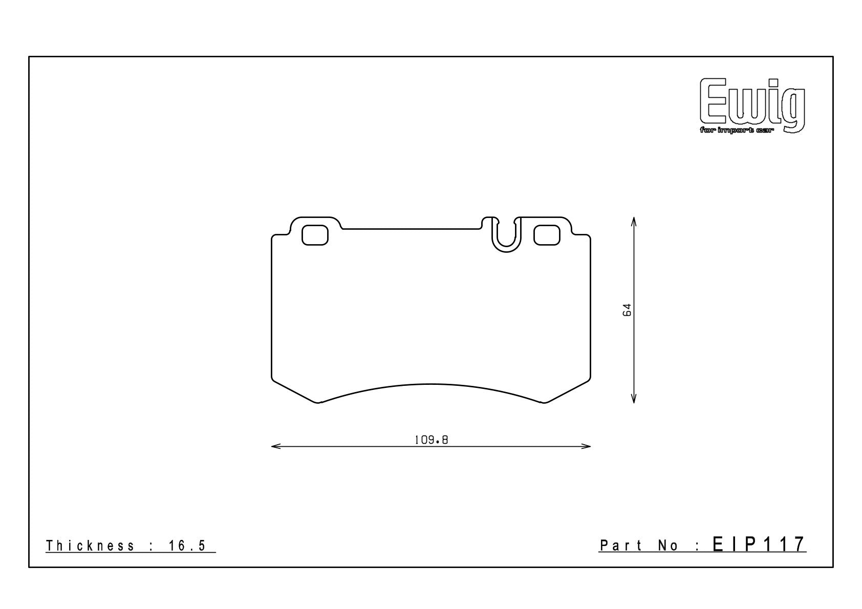 EIP117 rear axle