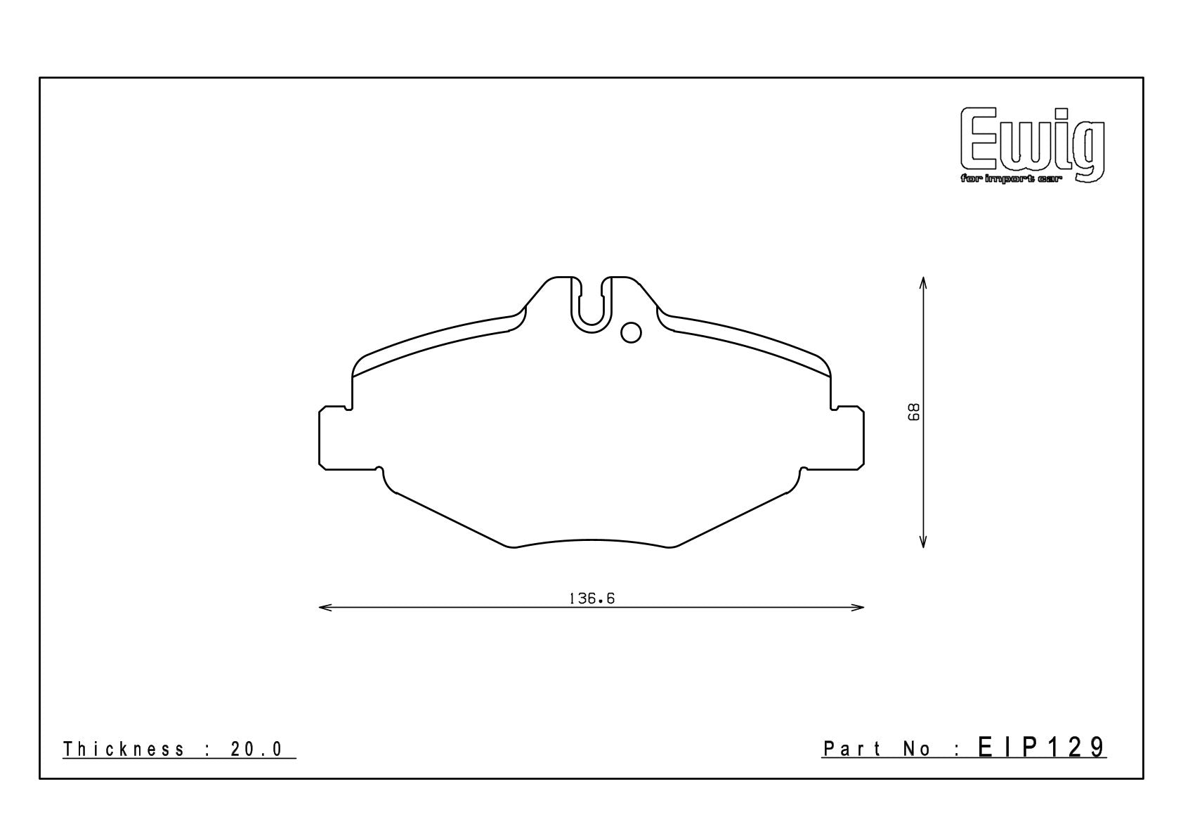 EIP129 front axle