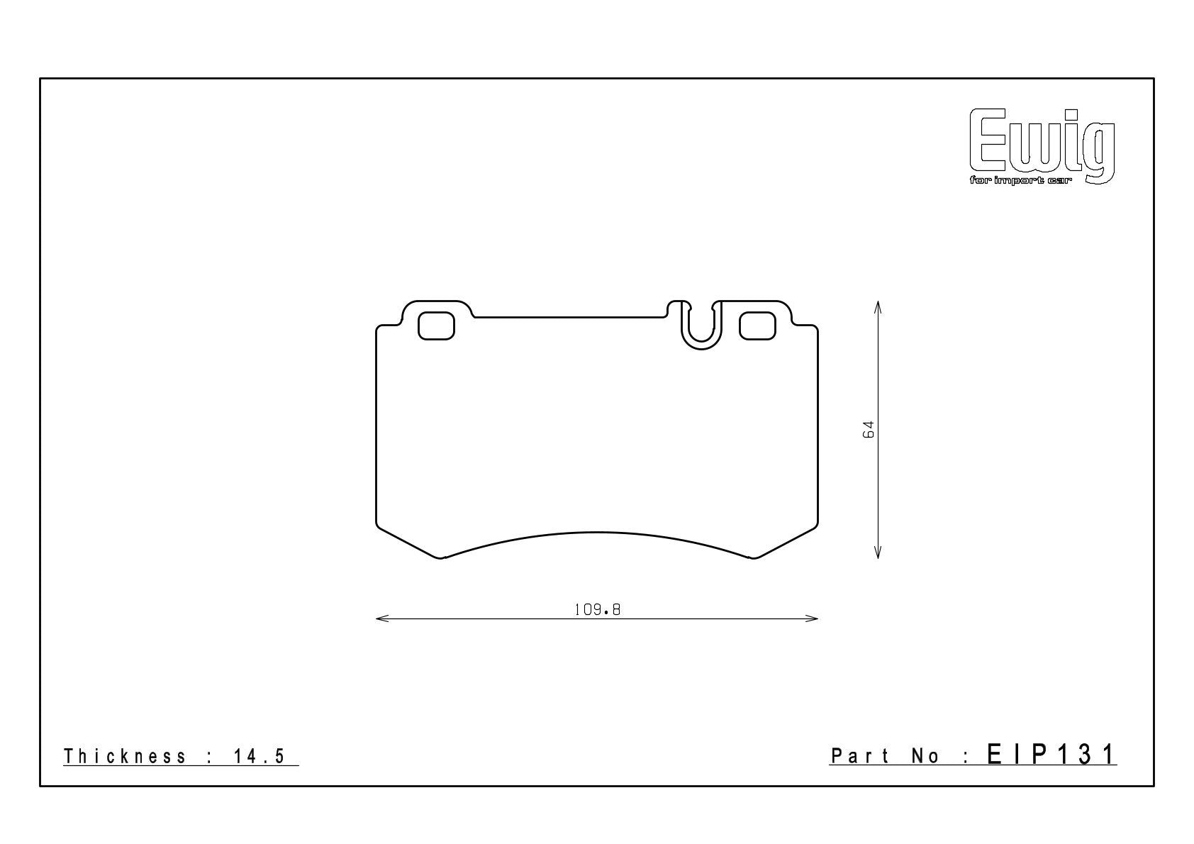 EIP131 front axle