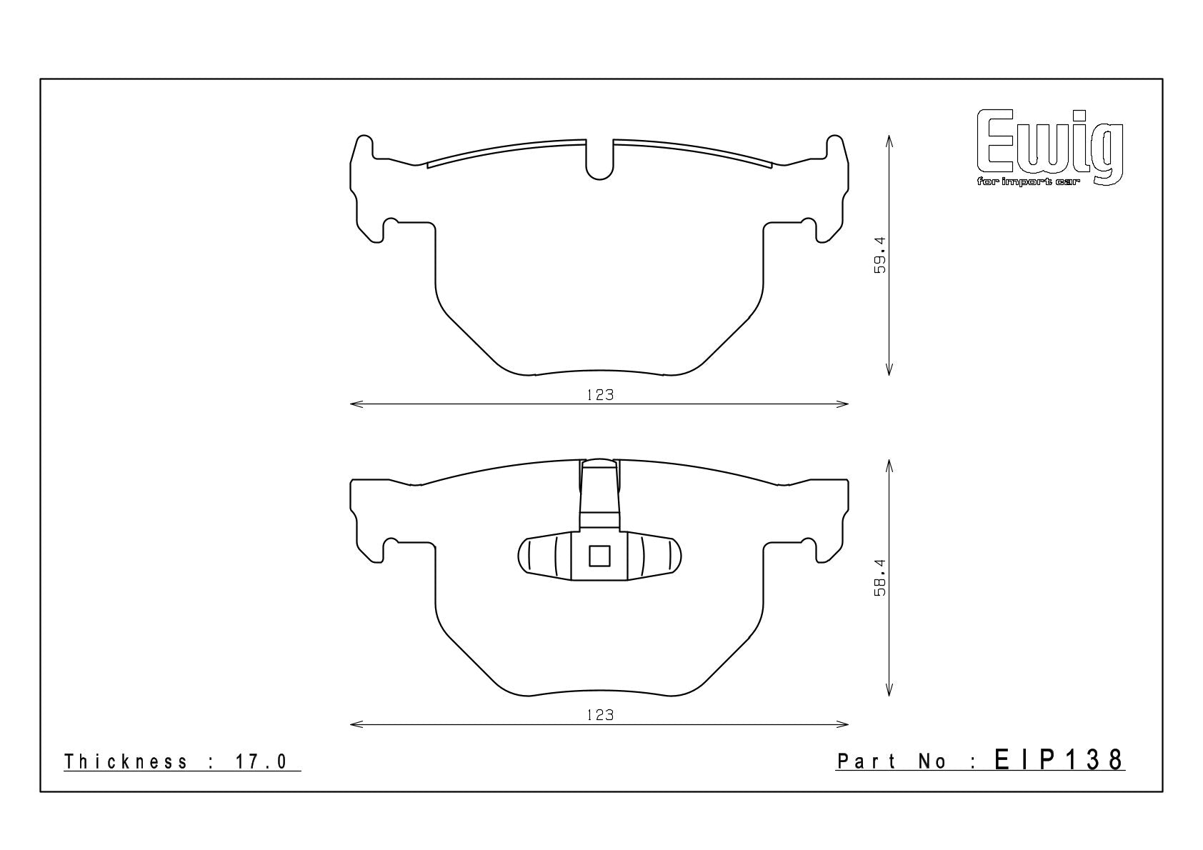 EIP138 rear axle