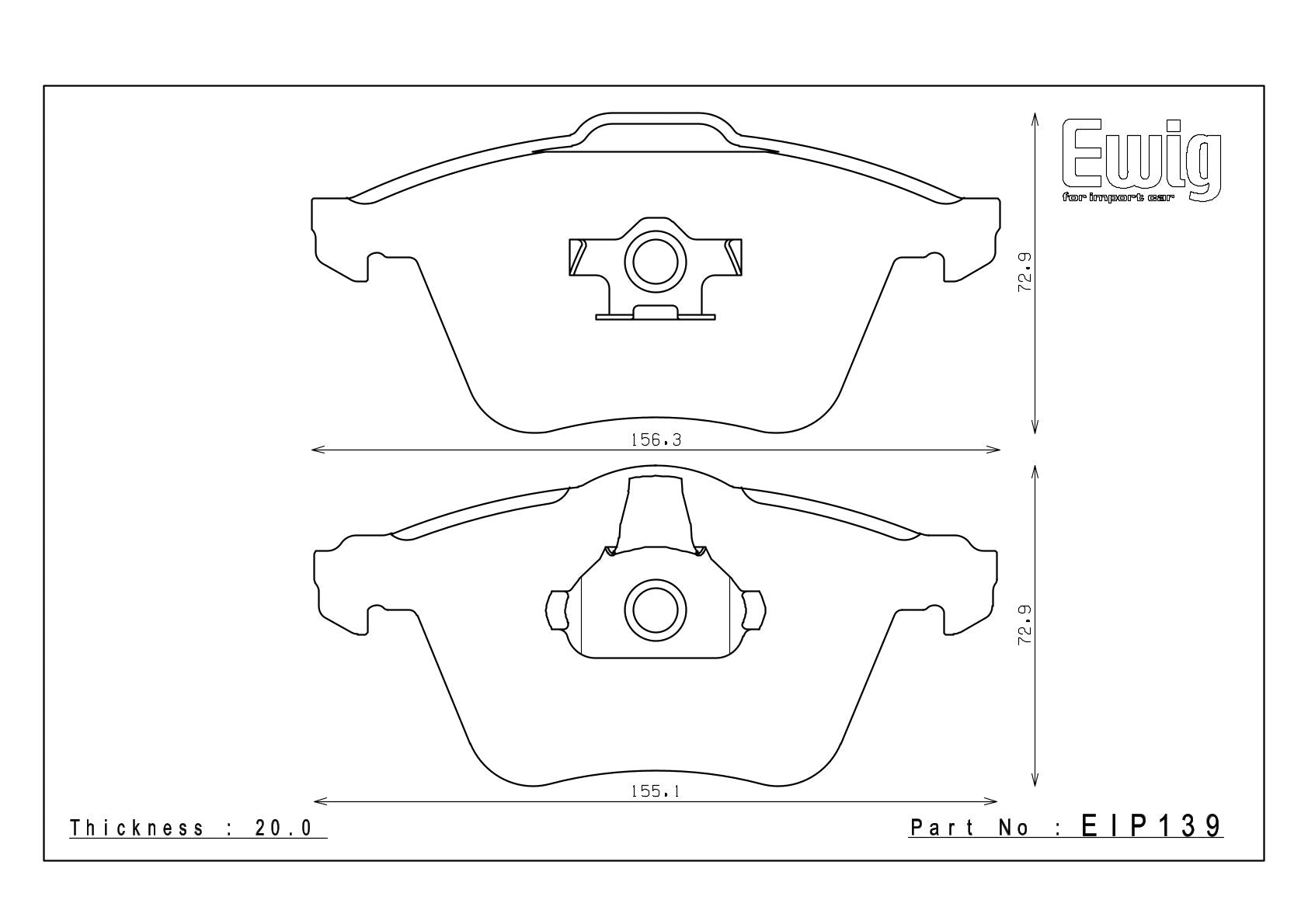 EIP139 front axle