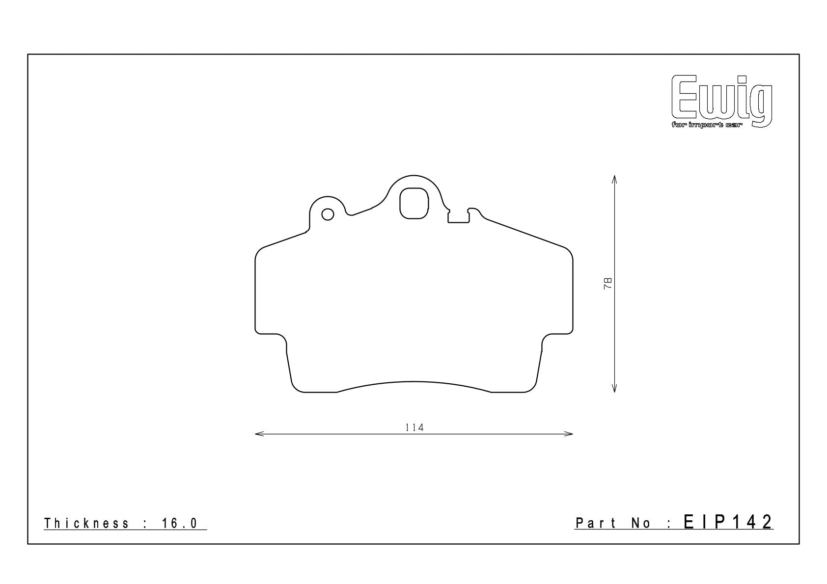 EIP142 front axle