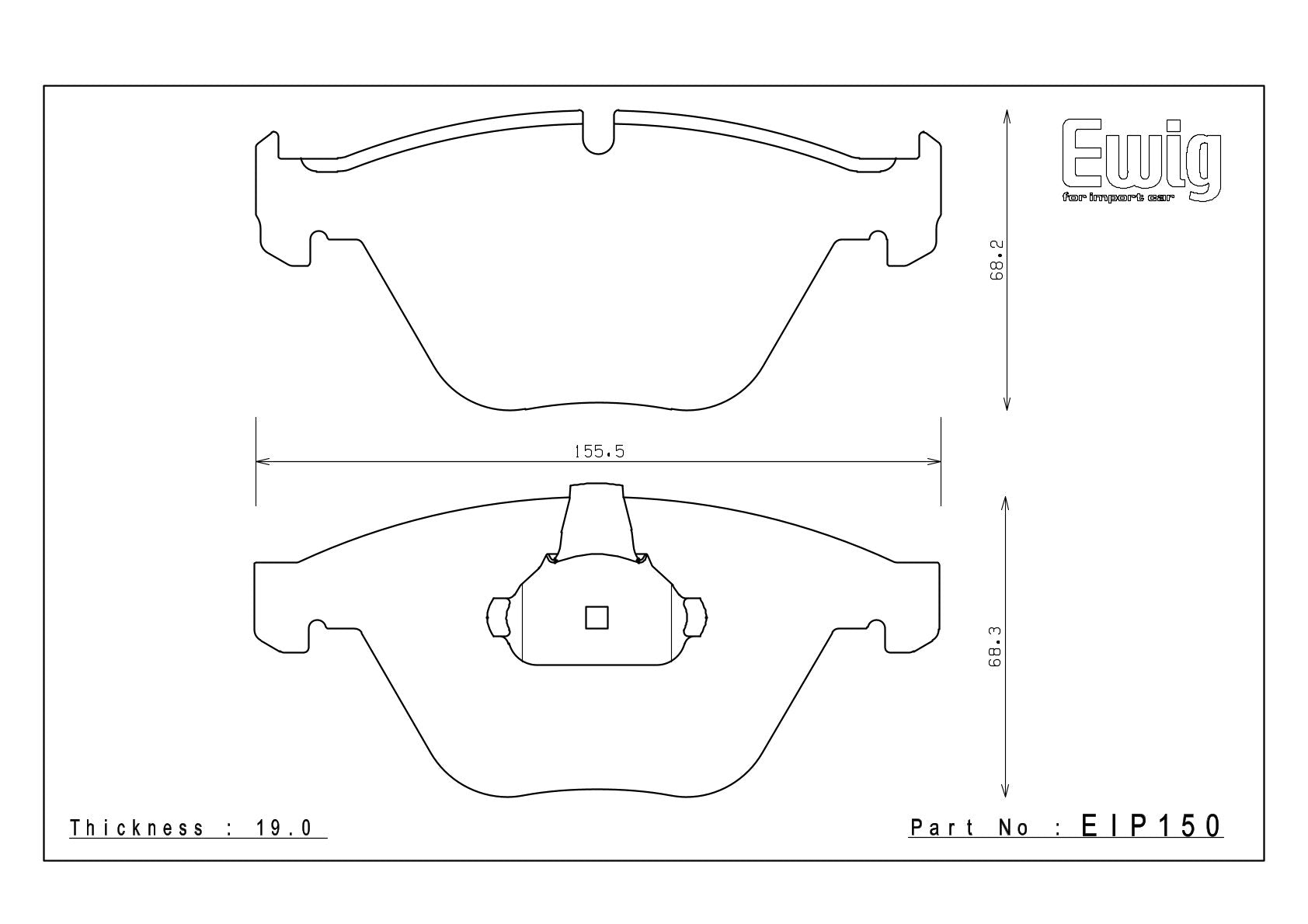 EIP150 front axle