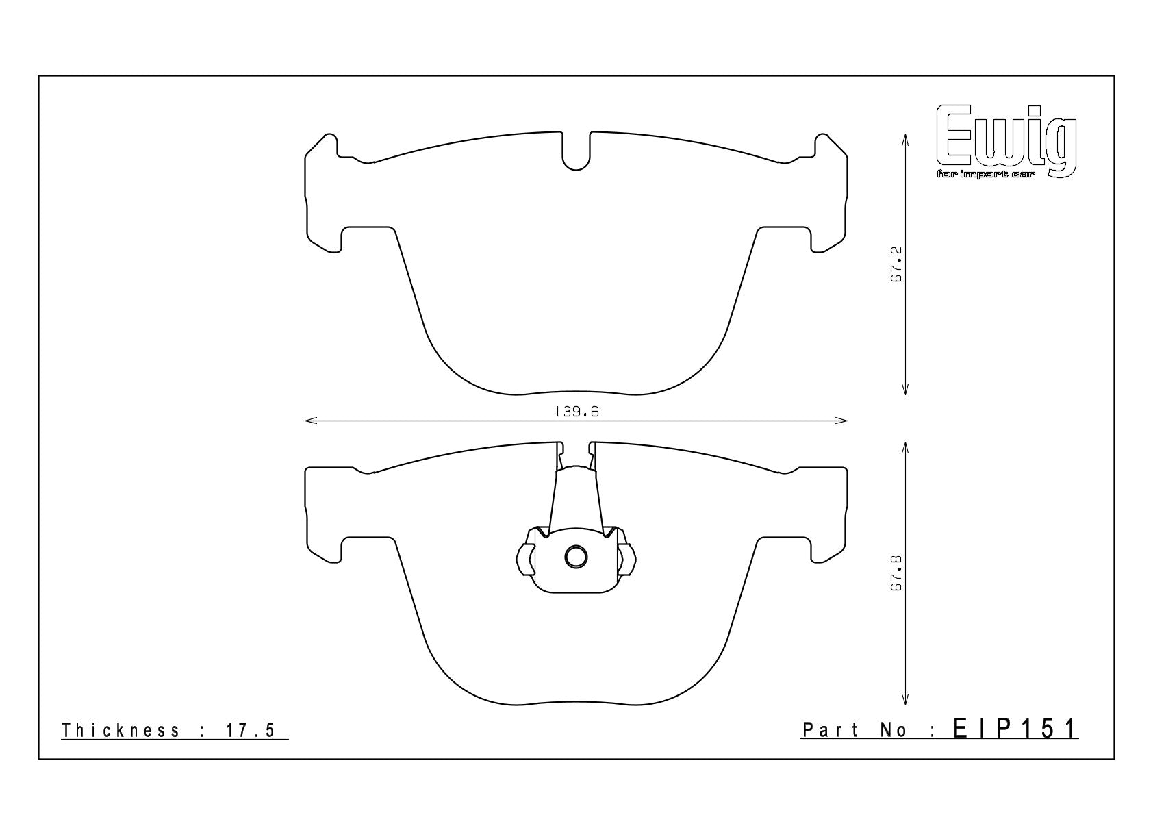 EIP151 rear axle