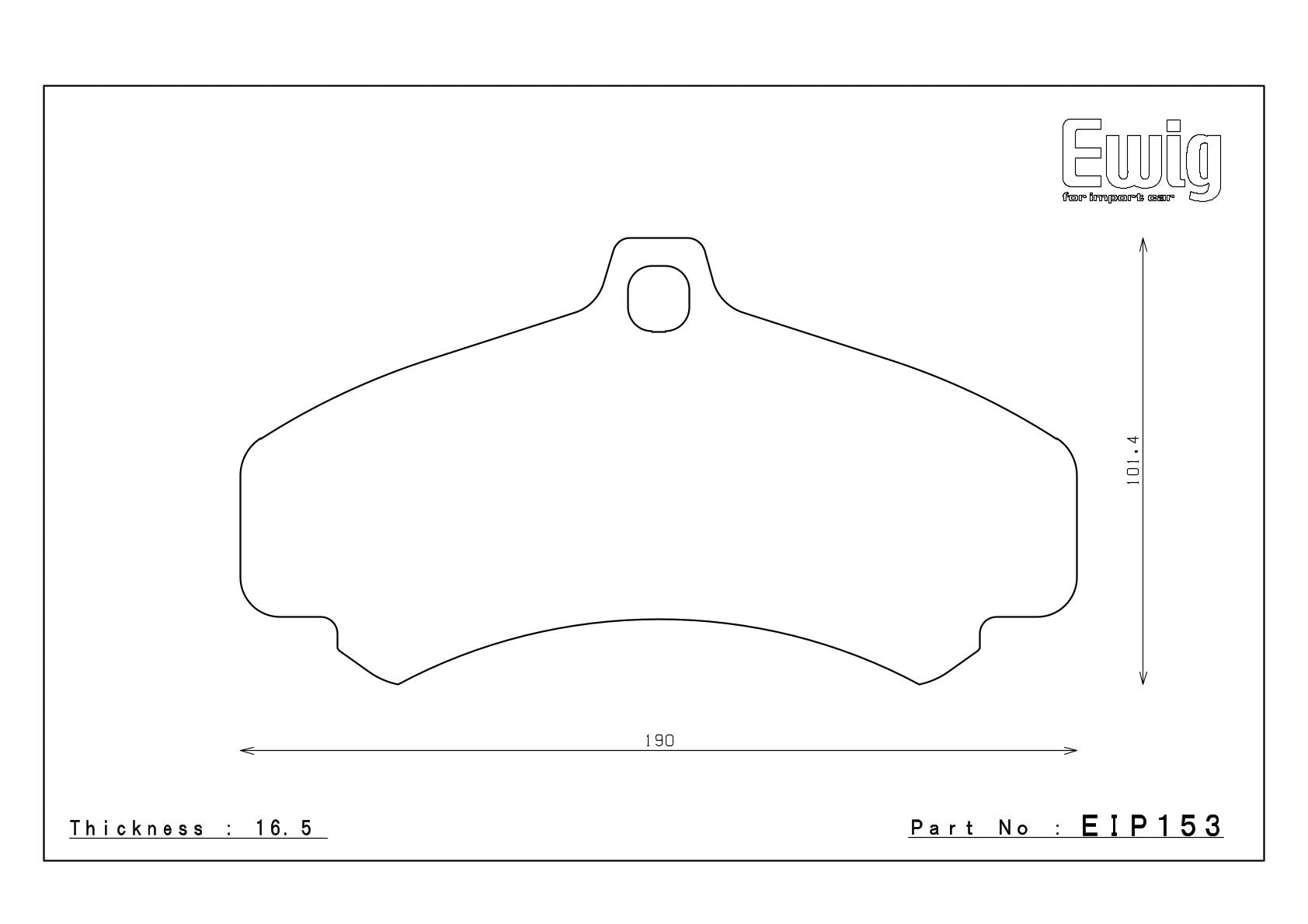 EIP153 front axle