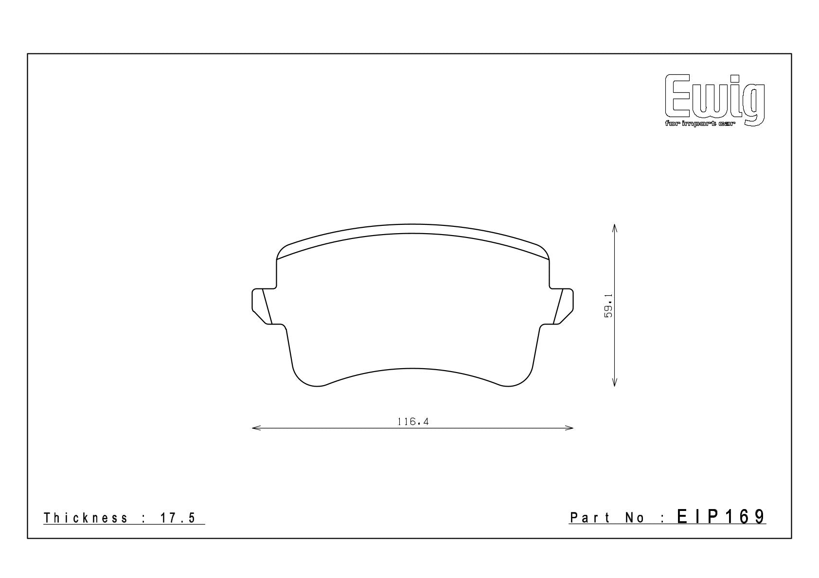 EIP169 rear axle