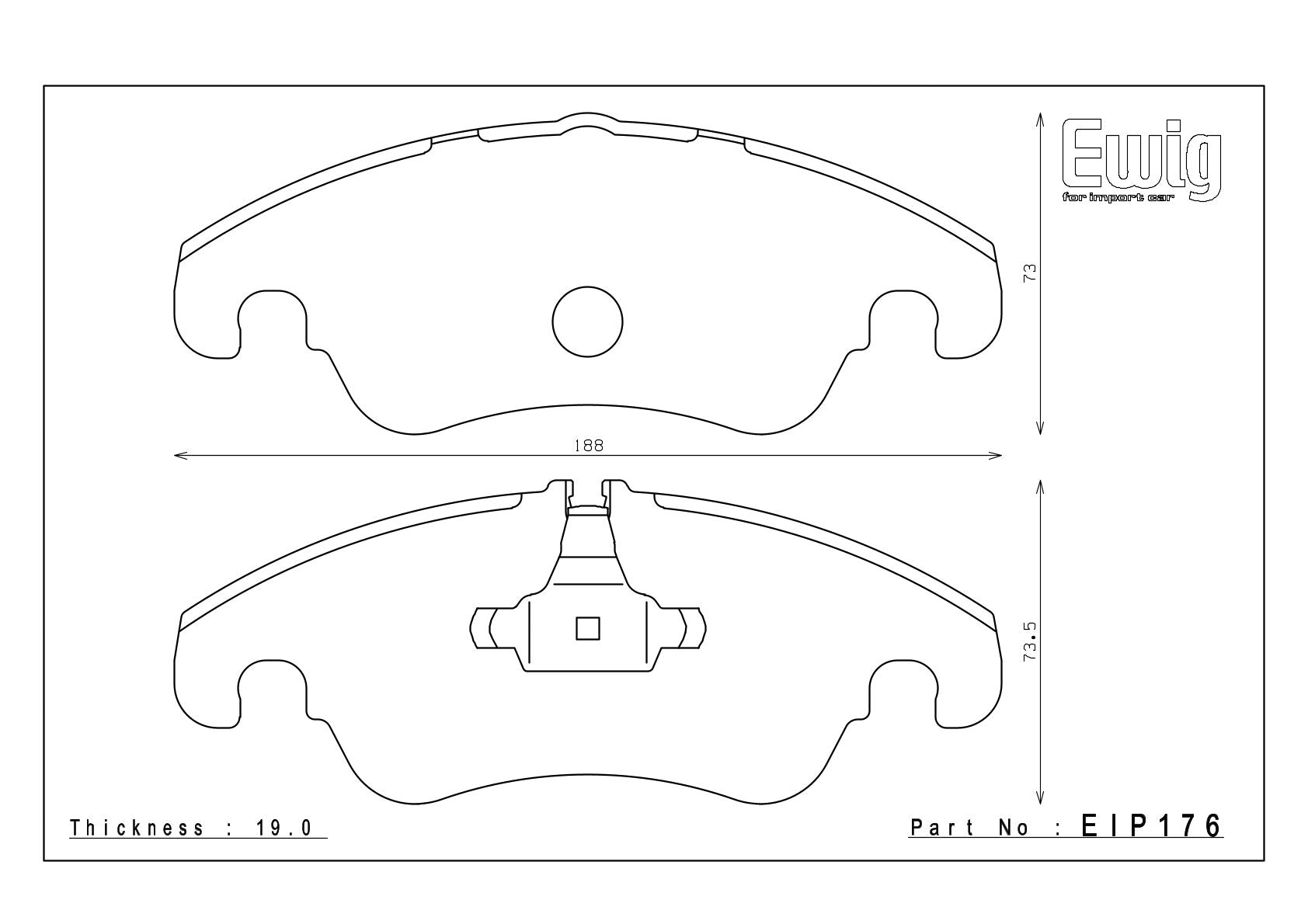 EIP176 front axle