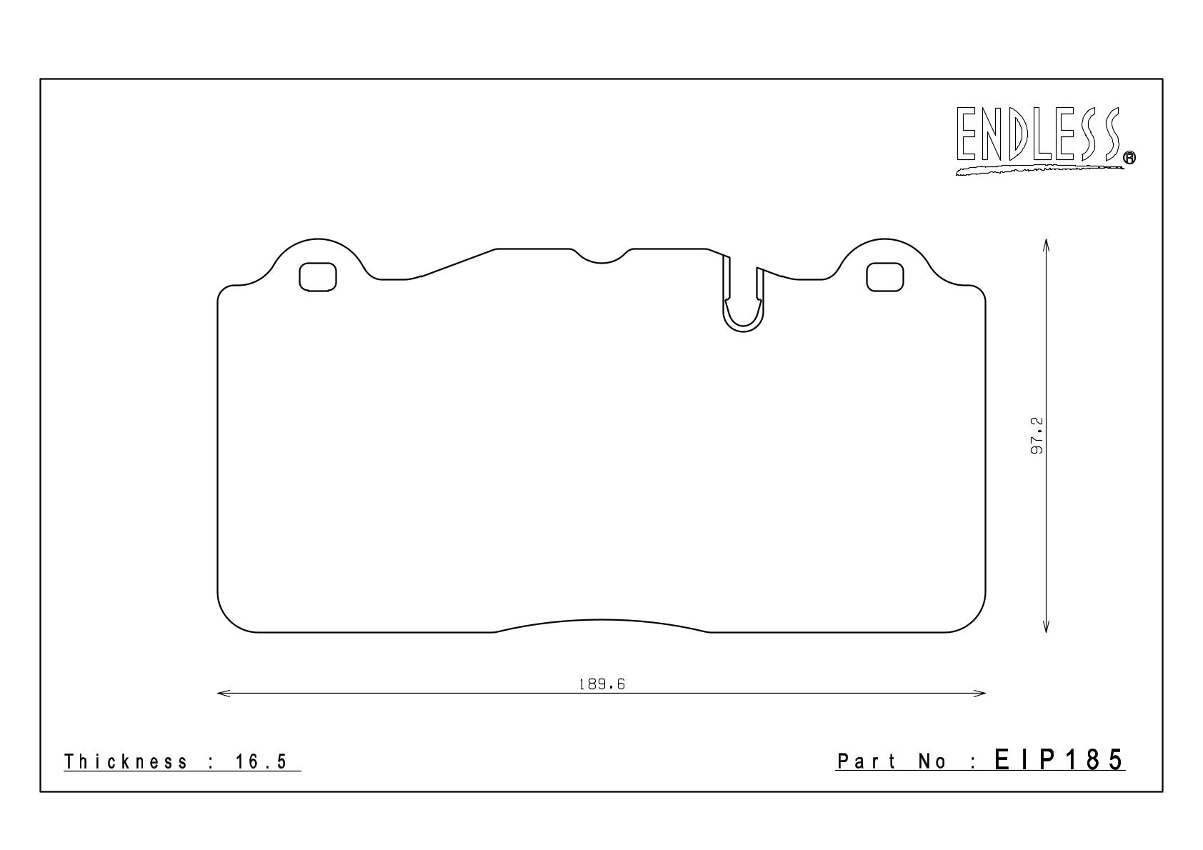 EIP185 front axle