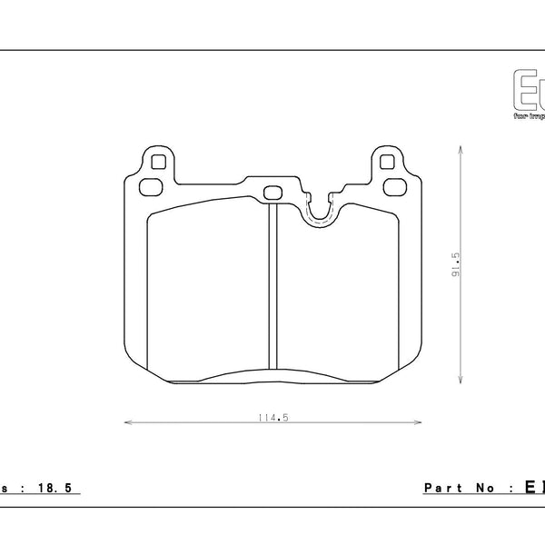 EIP206 front axle