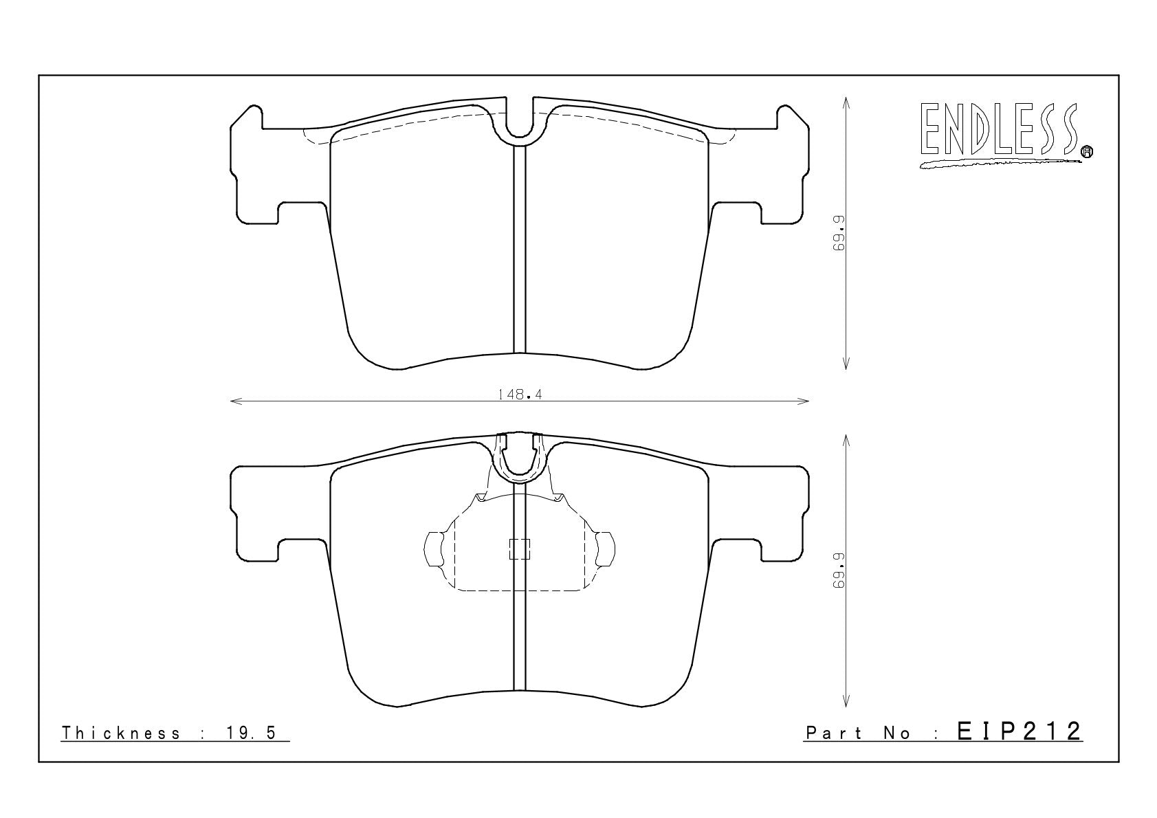 EIP212 front axle