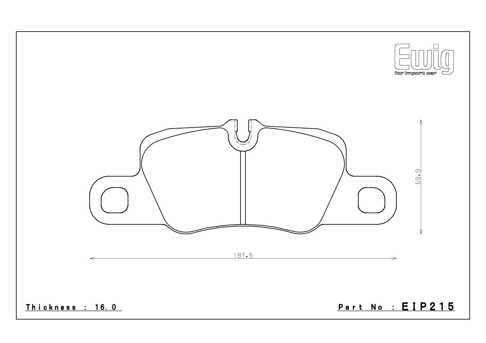 EIP215 rear axle