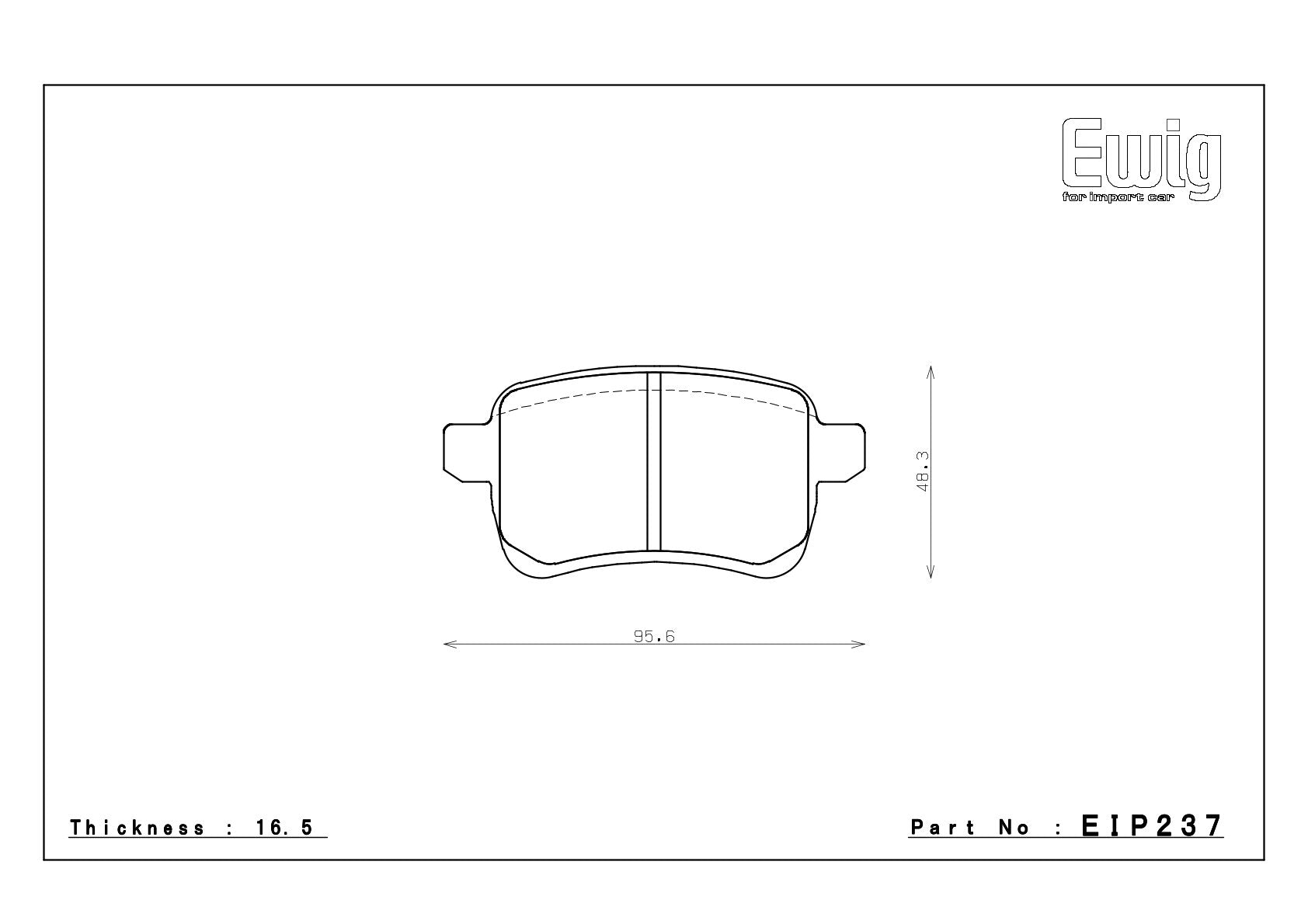 EIP237 rear axle