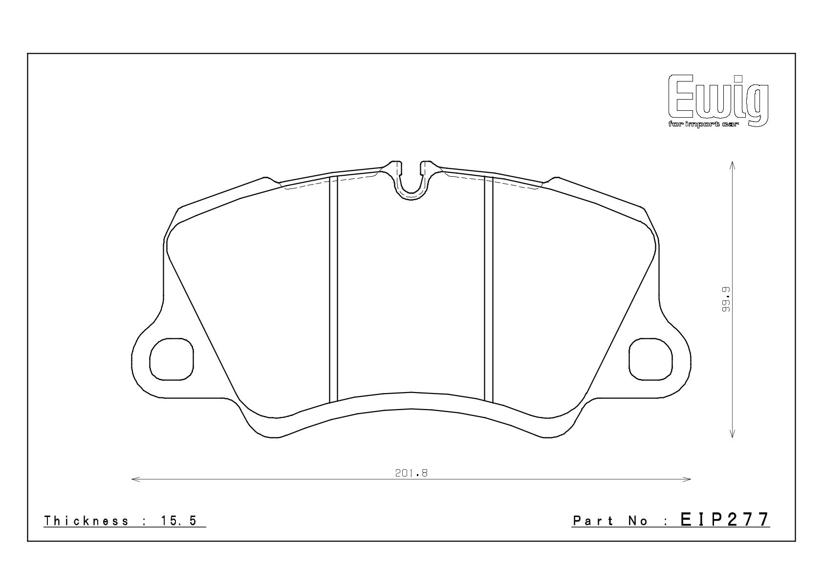 EIP277 front axle