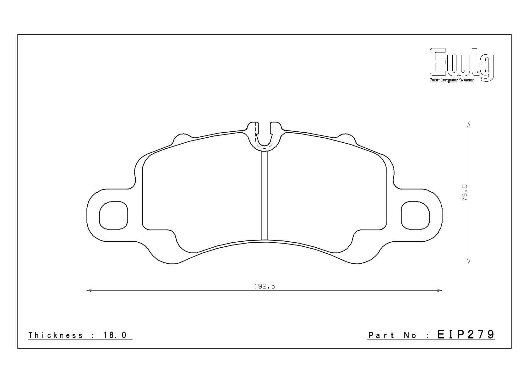 EIP279 front axle