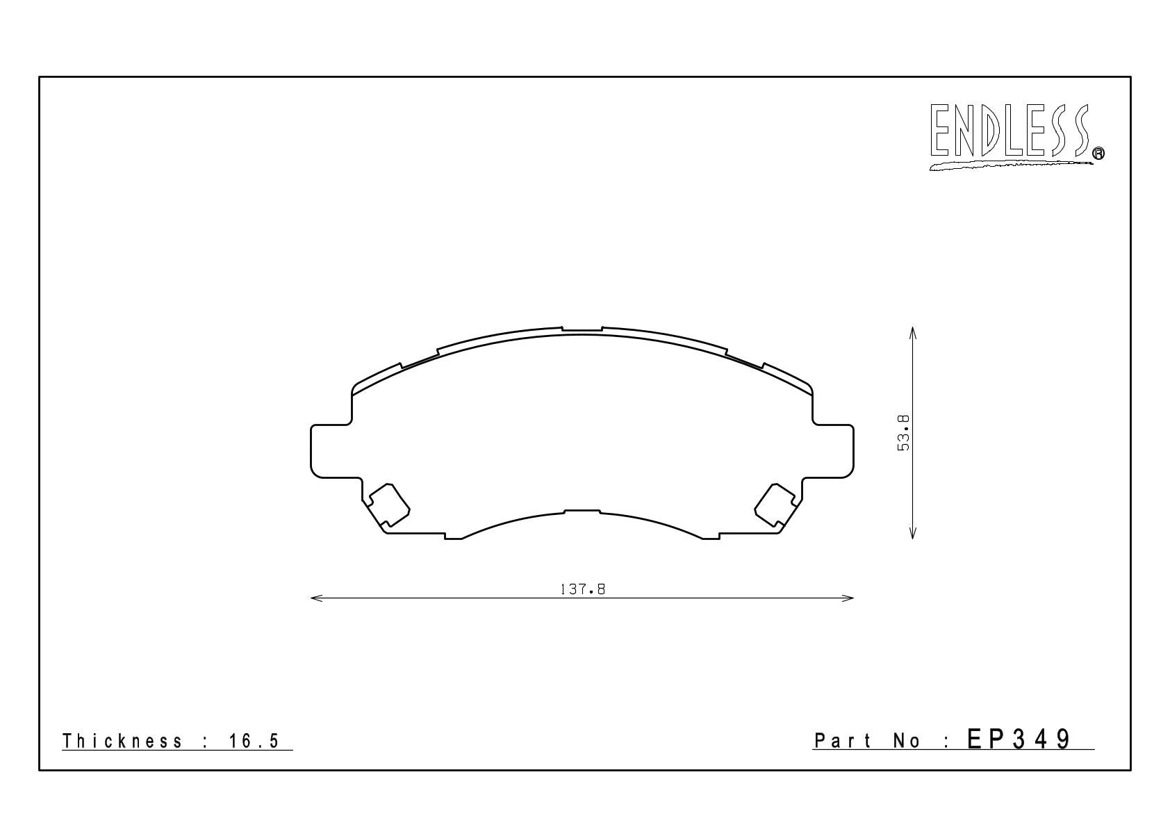 EP349 front axle