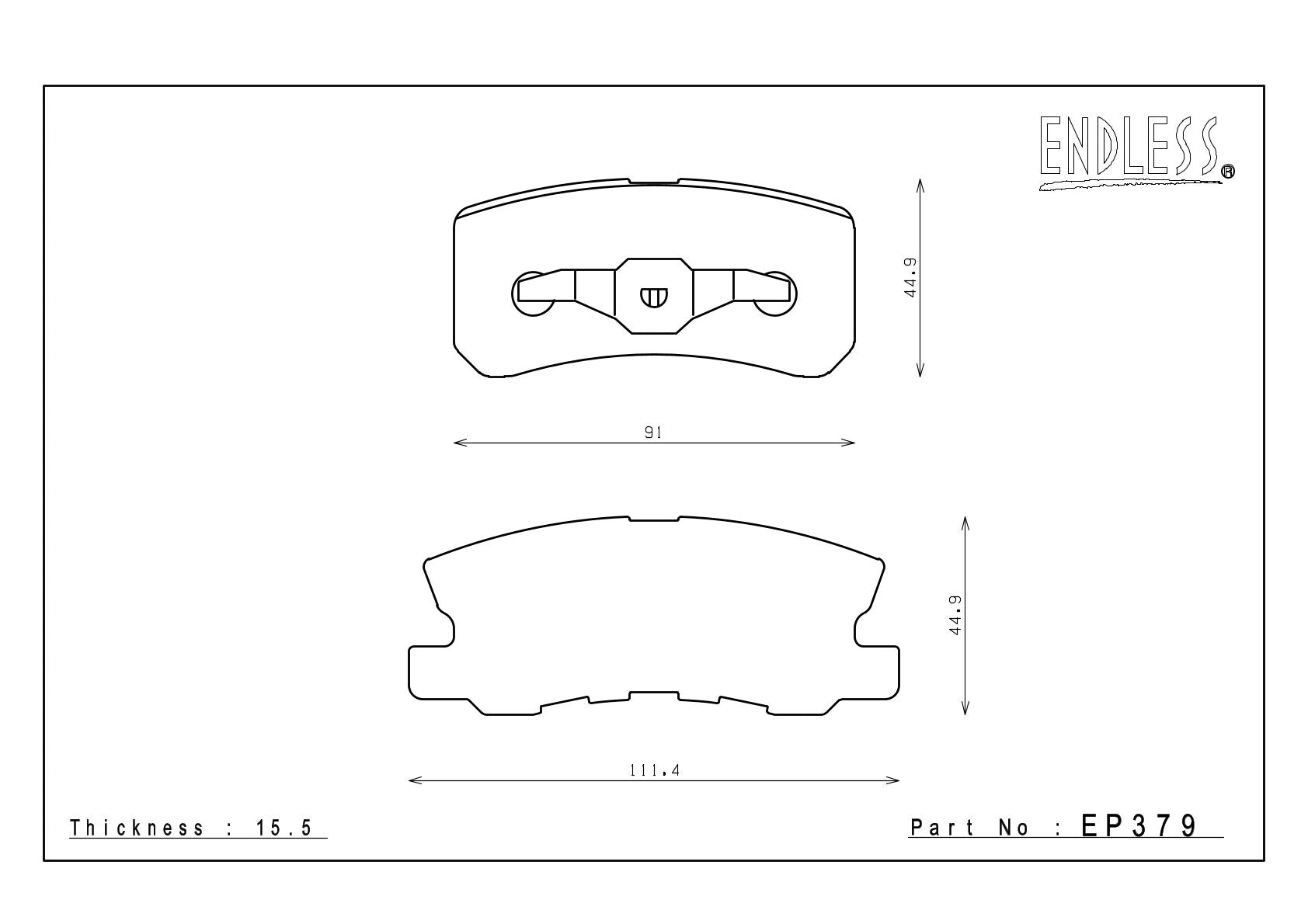 EP379 rear axle