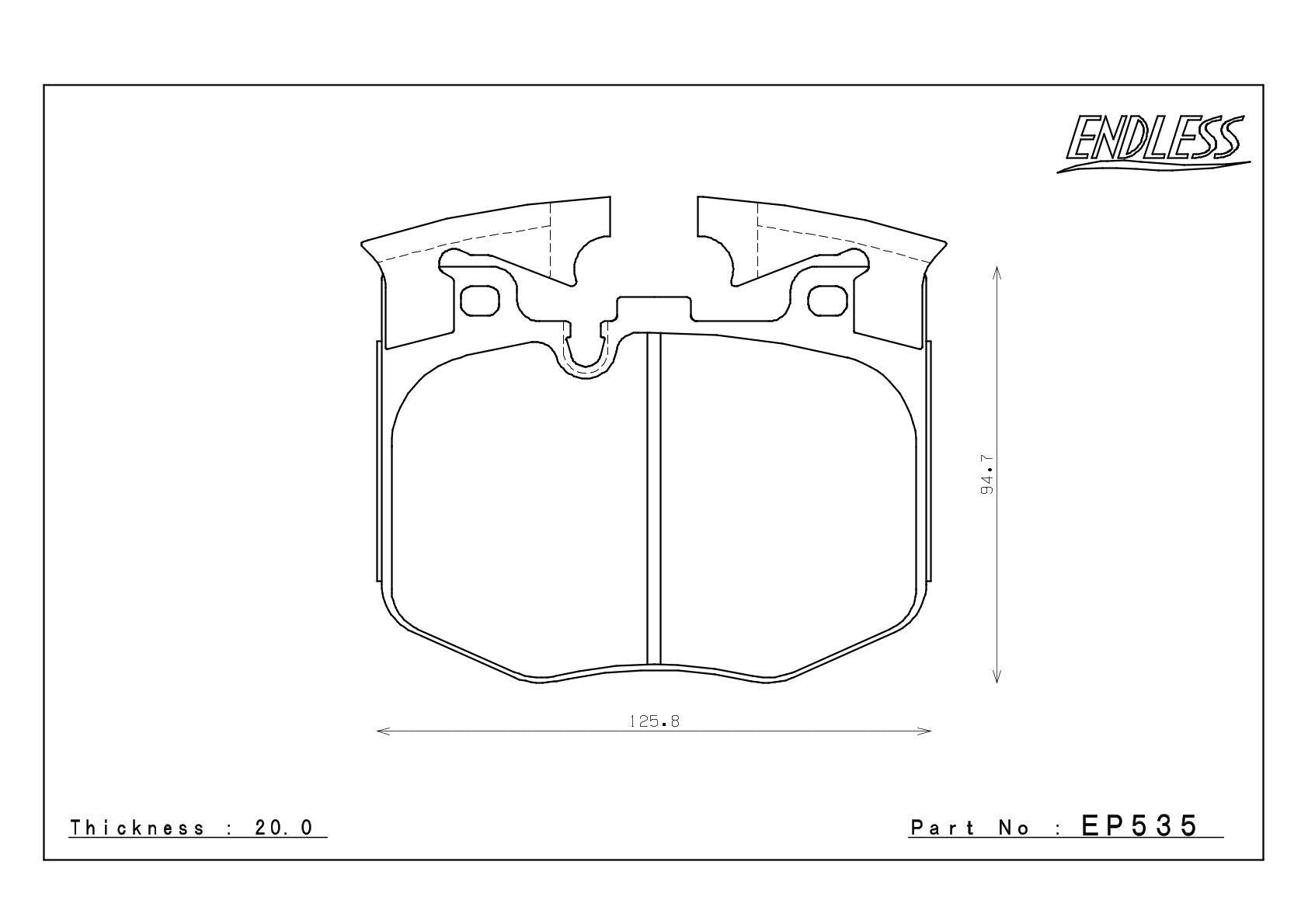 EP535 front axle