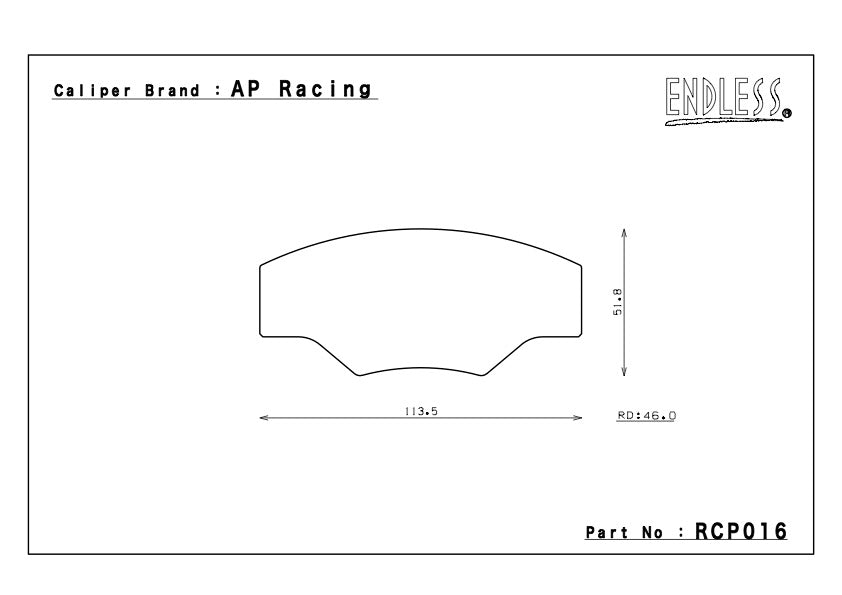 RCP016-16mm