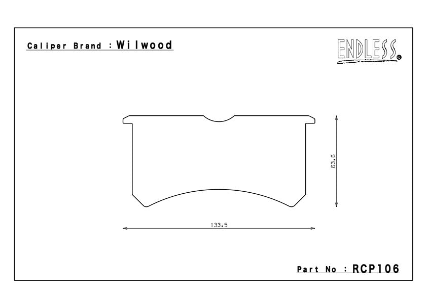 Front axle RCP106-20mm