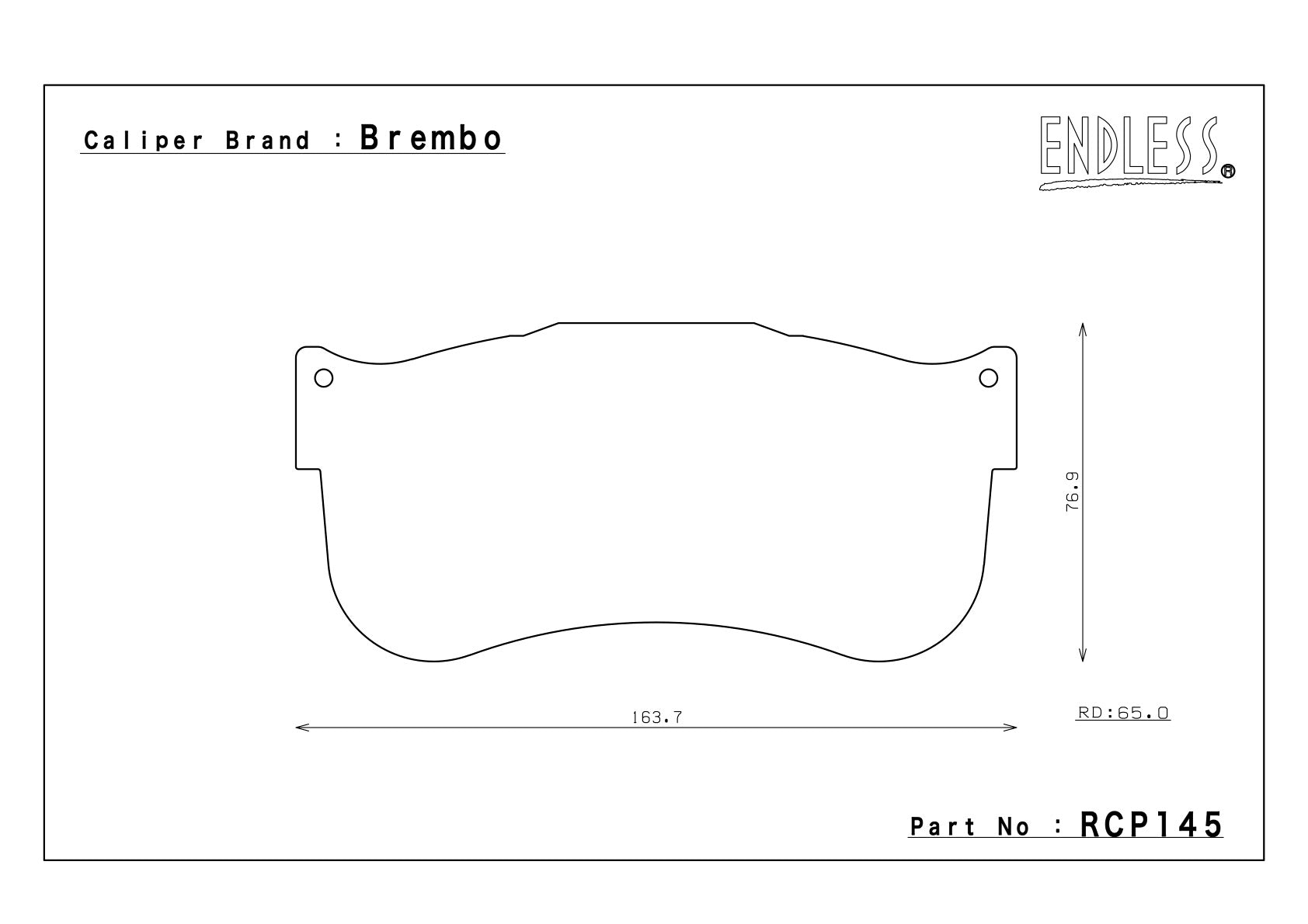 Front axle RCP145-29mm