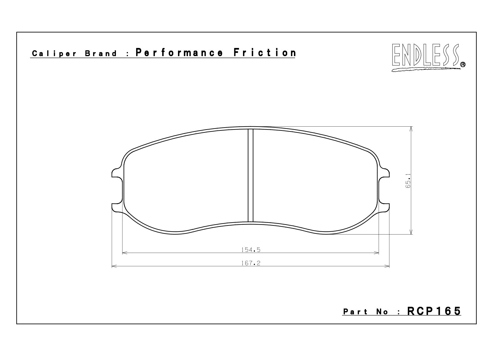 Front axle RCP165-28mm